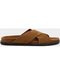Todd Synder X Champion - Nomad Suede Crossover Sandal - Lyst