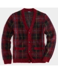 Todd Synder X Champion - Check Mohair Cardigan - Lyst