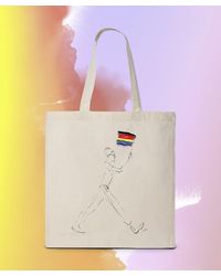 champion tote bag mens white