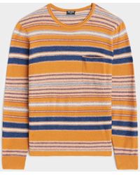 Todd Synder X Champion - Striped Linen Shore Sweater - Lyst