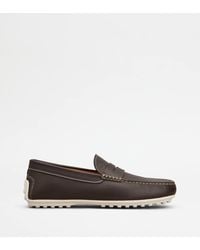 Tod's - City Gommino Loafers - Lyst