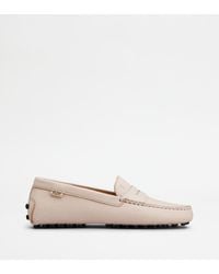 Tod's - Gommino Loafers - Lyst