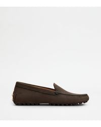 Tod's - Metal Dots Gommino Loafers - Lyst