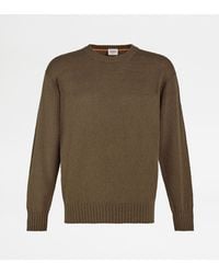Tod's - Round-Neck Jumper - Lyst