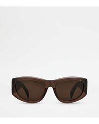 Tod's - Rounded Sunglasses - Lyst