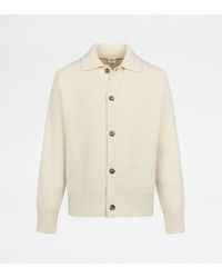 Tod's - Cashmere Blend Cardigan - Lyst