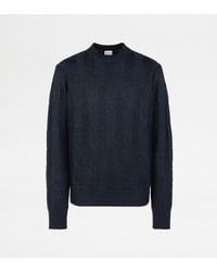 Tod's - Round-Neck Pullover - Lyst