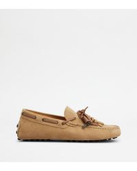 Tod's - Gommino Loafers - Lyst