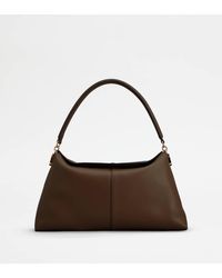 Tod's - T Case Shoulder Bag In Leather Small - Lyst