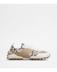 Tod's - Sneakers In Leather - Lyst