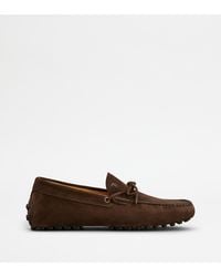 Tod's - Gommino Loafers - Lyst