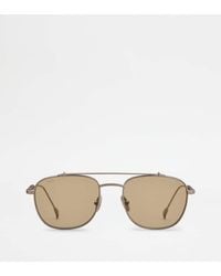 Tod's - Squared Sunglasses With Temples - Lyst