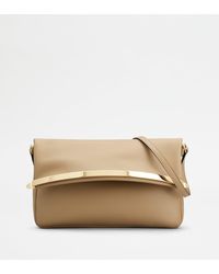 Tod's - Bag Flap Aus Leder Small - Lyst