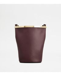 Tod's - Tod' S Bag Beuteltasche Aus Leder Mini - Lyst