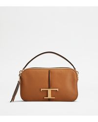 Tod's - T Timeless Camera Bag In Leather Mini - Lyst