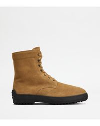 Tod's - Winter Gommino Ankle Boots - Lyst