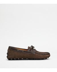 Tod's - Boat Gommino Bubble Loafers - Lyst