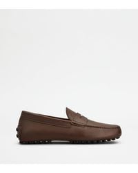Tod's - Gommino Loafers - Lyst