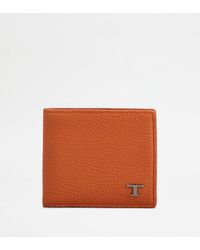 Tod's - Wallet In Leather - Lyst