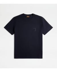 Tod's - T-shirt In Jersey - Lyst