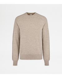 Tod's - Round-Neck Jumper - Lyst