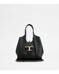 Tod's - Shopper T Timeless Mini aus Leder - Lyst