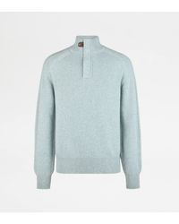 Tod's - Half Zip Pullover - Lyst