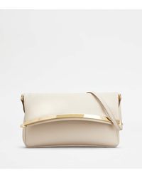 Tod's - Bag Flap Aus Leder Small - Lyst
