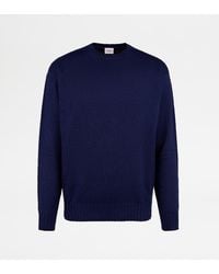 Tod's - Round-Neck Pullover - Lyst