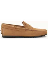 city gommino driving shoes in suede