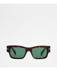 Tod's - Rectangular Sunglasses - Lyst