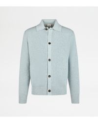 Tod's - Cashmere Blend Cardigan - Lyst