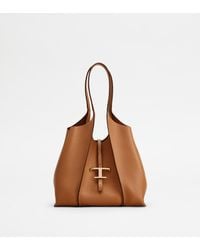 Tod's - Kleine Shopping Bag T Timeless Aus Leder - Lyst