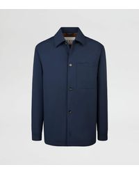 Tod's - Car Coat Aus Stretch-Nylon - Lyst