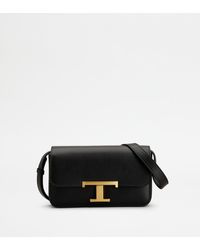Tod's - Umhängetasche T Timeless Aus Leder Micro - Lyst