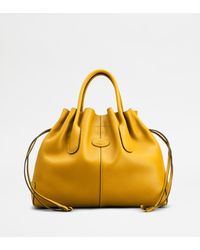 Tod's - Di Bag in Pelle Piccola con Coulisse - Lyst