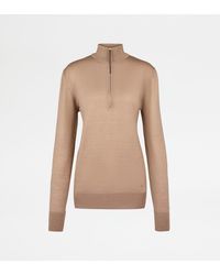 Tod's - Half Zip Pullover - Lyst