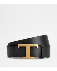 Tod's - T Timeless Reversible Belt - Lyst