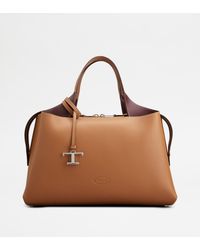 Tod's - Bauletto Bag In Leather Medium - Lyst