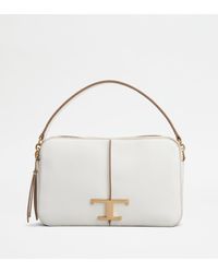 Tod's - T Timeless Camera Bag In Leather Small - Lyst