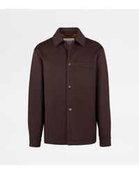 Tod's - Spiga Shirt Jacket - Lyst
