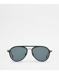 Tod's - Mask Sunglasses With Temples - Lyst
