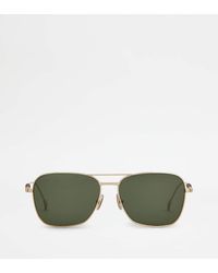 Tod's - Squared Sunglasses With Temples - Lyst