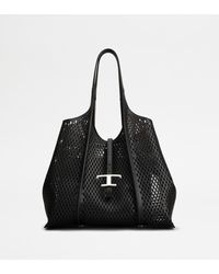 Tod's - Shopper T Timeless Aus Leder Medium - Lyst