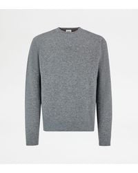 Tod's - Round-Neck Pullover - Lyst