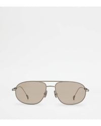 Tod's - Sunglasses With Temples - Lyst