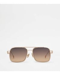 Tod's - Squared Sunglasses With Temples - Lyst