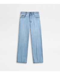 Tod's - Relaxed Fit 5 Pocket Jeans - Lyst