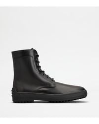 Tod's - Winter Gommino Ankle Boots - Lyst