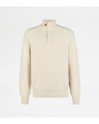 Tod's - Half Zip Pullover - Lyst